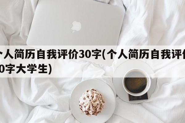 个人简历自我评价30字(个人简历自我评价30字大学生)